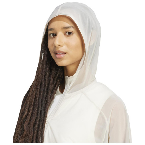 Adidas Γυναικεία ζακέτα All SZN Soft Lux Mesh Full-Zip Hoodie